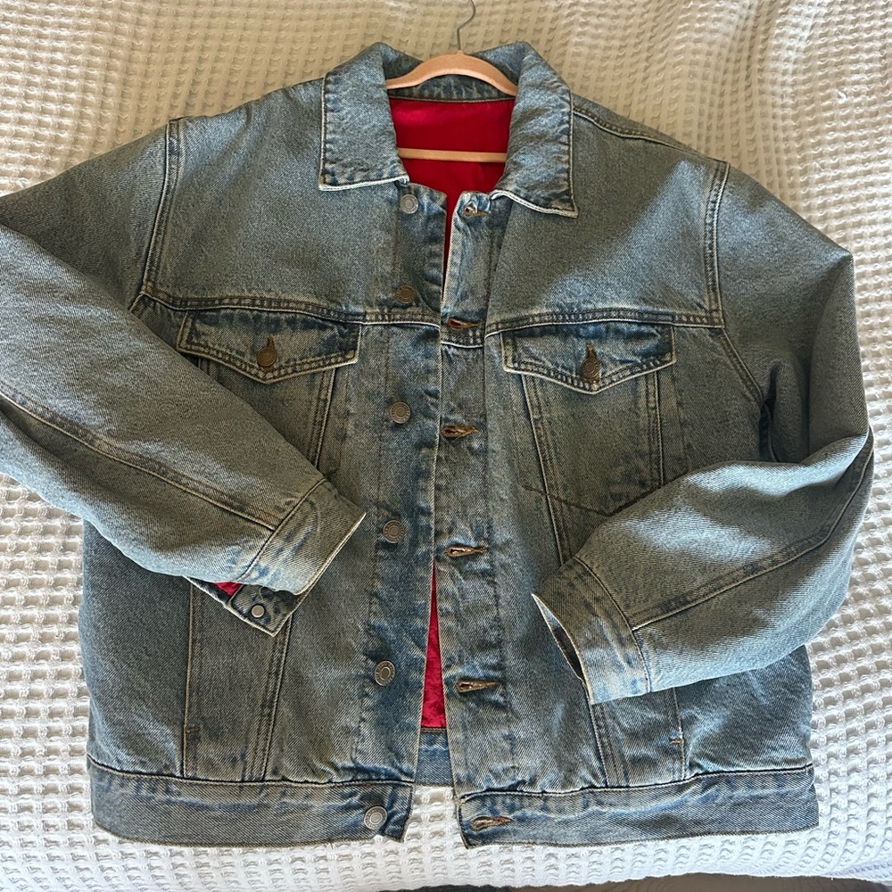 Brandy Melville J Galt oversized Classic Denim Jacket